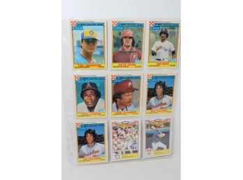 1984 Ralston Purina Cards 1986-1987 Topps All-Star Series