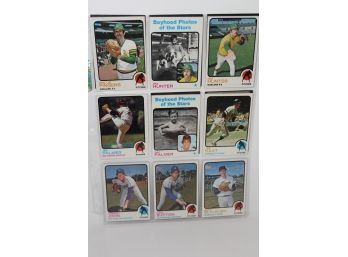 1973 Great Pitchers Group - Jim Palmer - Rollie Fingers - Catfish Hunter - Sparky Lyle - Goose Gossage & More
