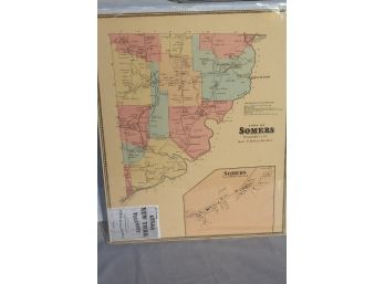 1867 Somers NY - Westchester Co. - Beers Map