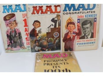 Classic MAD Magazines From Early 1960s