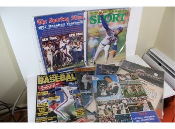 1970s Mets Programs & 80s Mags (9)