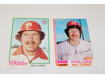 1978 & 1982 Topps Mike Schmidt Cards