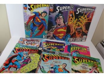 10 DC Superman - 1976-1978--1981-1993-4