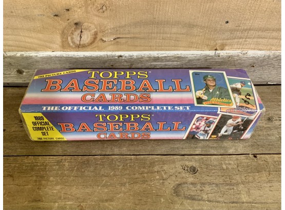 1989 Topps Baseball Card Factory Sealed Complete Set