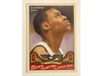 Russell Westbrook RC - Upper Deck 2011 Goodwin Champions