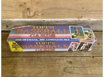1989 Topps Baseball Card Factory Sealed Complete Set