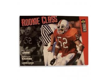 Ray Lewis RC - Upper Deck Rookie Class