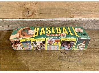 1991 Fleer Baseball Card Factory Sealed Complete Set