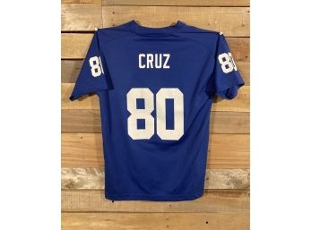 Victor Cruz Youth L New York Giants Home Jersey