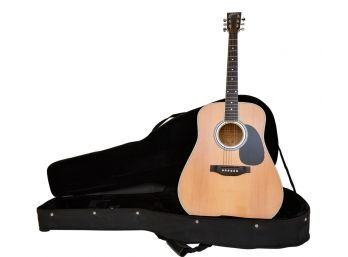 American Legacy Acoustic Guitar With Carrying Case (Model AL-100)