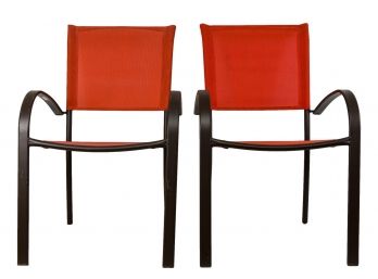 Pair Of Hampton Bay Patio Chairs
