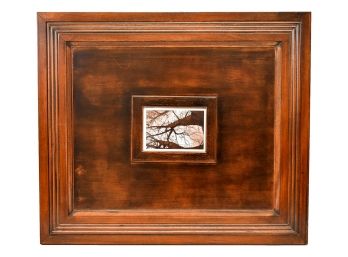 Framed Photograph Of A Tree With Branches