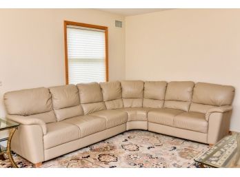 Super Luxurious Leather Sectional Sofa