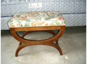 Bench Or Footrest With Upholstered Top