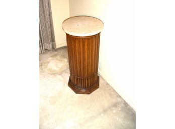 Weiman Furniture Heirloom Quality Kameo Italian Marble Pedestal Table