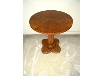 Henredon Occasional Table With Petal Design Top