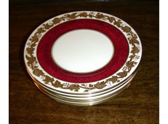 Wedgwood Bone China - Set Of 8 Whitehall Dessert Plates