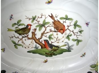 Herend Rothschild Bird Platter