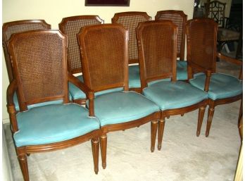 Set Of 8 Henredon Dining Room Chairs