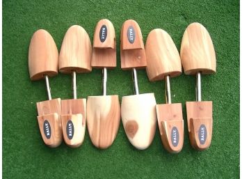 Lot Of 3 Pairs Of Bally Shoe Shaper Stretchers