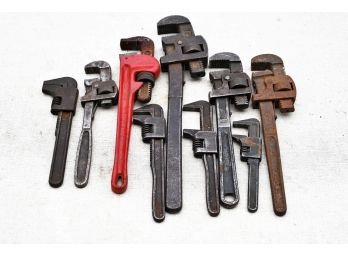 Collection Of Pipe Wrenches