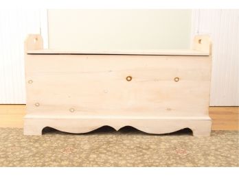 Farmhouse Style Solid Wooden Hope Chest