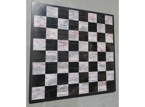 Beautifully Crafted Marble Chess Game Board - Tiles And Great Color W/chess Set