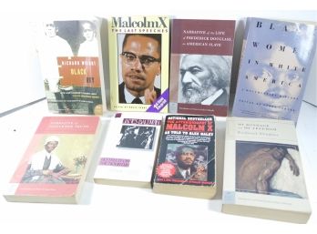 Lot Of 8 African American - Black History And Literature Books - Very Good Condition