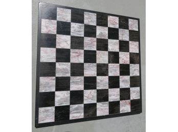 Beautifully Crafted Marble Chess Game Board - Tiles And Great Color W/chess Set