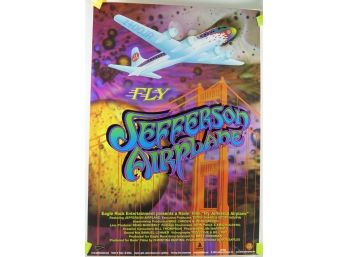 Vintage Poster - FLY JEFFERSON AIRPLANE - 2004 Movie Poster Mint Condition Psychedelic