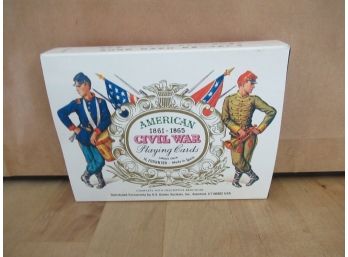 American Civil War Playing Cards - New