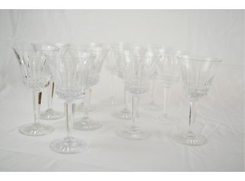Heavy Cut Large Size Wine Goblets
