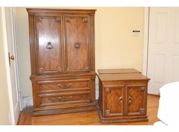 Armoire And Matching Nightstands