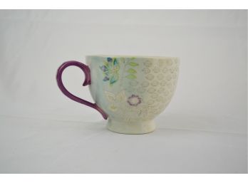 Dutch Wax Hand Painted Teacup