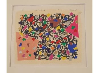 Signed 'Shima' Abstract Limited Edition Print 10/28