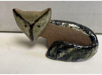 Gustavsberg Sweden Mid Century Stoneware-pottery Cat