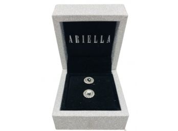 Boxed Ariella CZ Stud Earrings