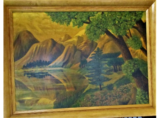 Oil Painting Mountains