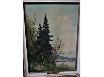 Framed Vintage OIl Painting