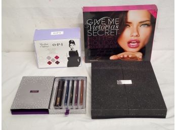 Victoria's Secret Make Up Kit, OPI Breakfast At Tiffany's Mani Pedi Set & Tarte Eye Makeup Kit