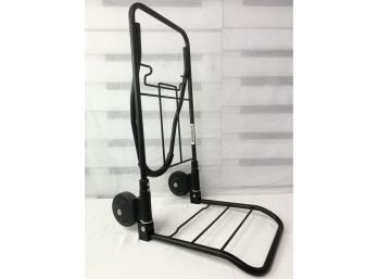 Two Wheel Folded Metal Luggage Cart