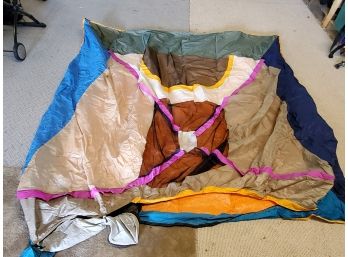 Used Colorful Three Man Camping Tent