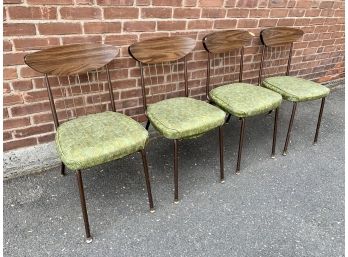 Set Of 4 Mid Century Modern Chairs