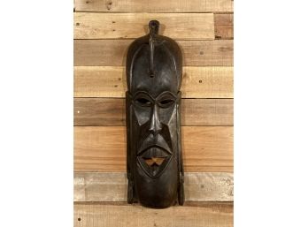 Large African Ebony Wood Face Mask