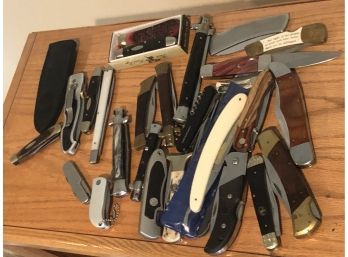Large Lot Of Assorted Knives