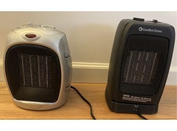 Two Small Space Heaters