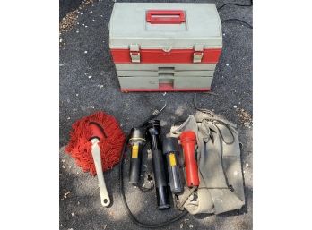 Utility Box, Flashlights, And More