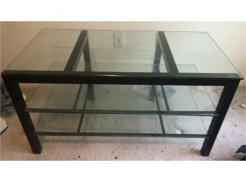 Iron And Glass Media Console