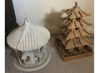 Iron And Wood Pagodas