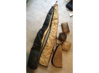 Long Gun Cases And Armrests- Leather